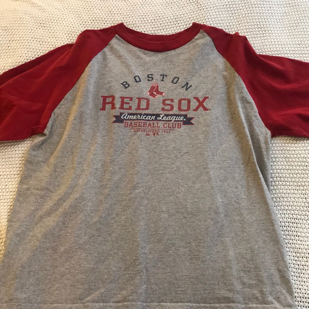 Boston Red Sox 3/4 sleeve tee